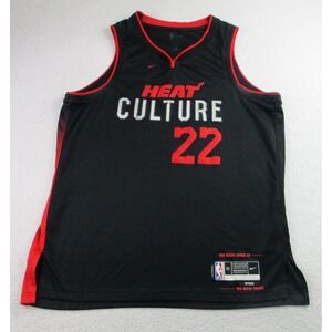 Nike Miami Heat Jersey Mens XL Black NBA Basketball City Edition Jimmy Butler 22